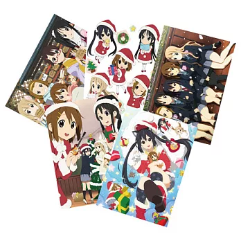 K-ON!!輕音部P2-明信片套卡(1) (5入裝)