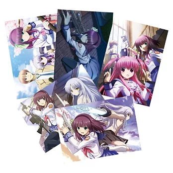 天使的脈動 Angel Beats!-明信片套卡(1) (5入裝)