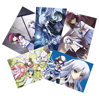 天使的脈動 Angel Beats!-明信片套卡(2) (5入裝)