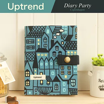 Uptrend Fabric Diary 布手帳│愛在哥本哈根‧童話藍