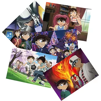 名偵探柯南-明信片套卡(2) (5入裝)