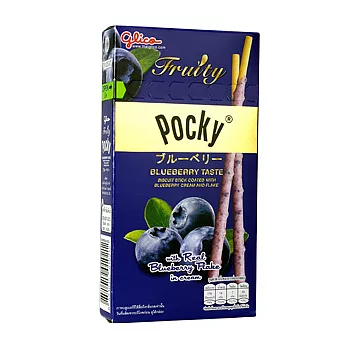 【POCKY】泰國限定版 果肉棒-藍莓口味 3盒/組