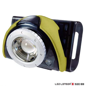 德國 LED LENSER SEO B3 專業自行車燈(綠色)