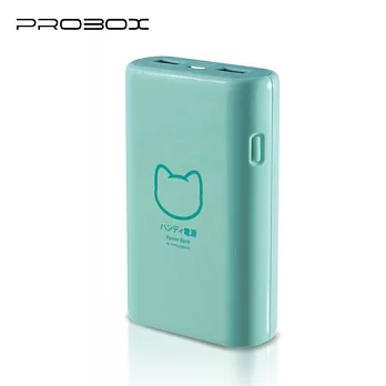 PROBOX 三洋電芯 貓之物語系列 7800mAh 行動電源粉藍色