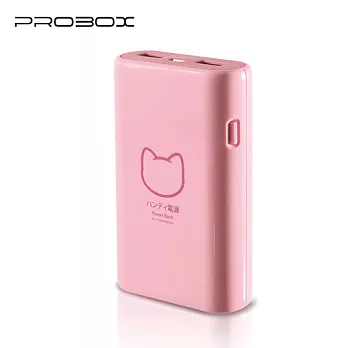 PROBOX 三洋電芯 貓之物語系列 7800mAh 行動電源粉紅色