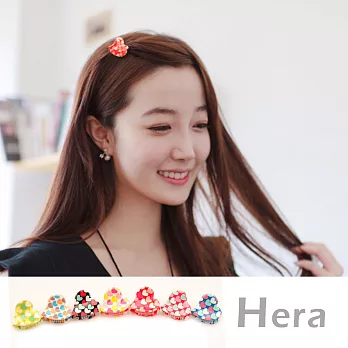 【Hera】赫拉 超Q糖果色心形小抓夾/瀏海夾2入組