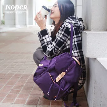KOPER【輕甜焦糖】Lovely後背包-幻想紫