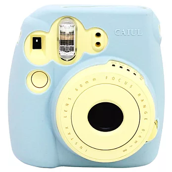 For FUJIFILM mini 8 拍立得專用果凍套/藍色