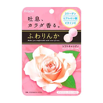 日本【Kracie】玫瑰花香軟糖