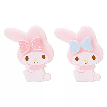 《Sanrio》美樂蒂人物造型磁鐵夾(一組2入)