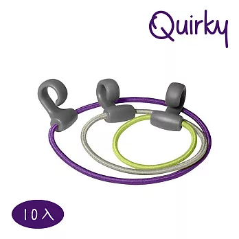 巧趣Quirky 帶鉤彈力圈(10個入) BANDITS-10PCS