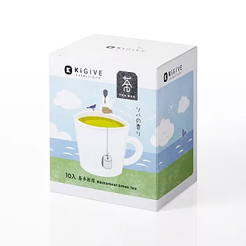 【KiGiVE】上班系列-蕎麥輕綠茶 10入盒裝