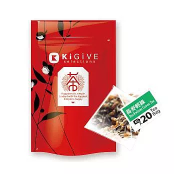 【KiGiVE】上班系列-蕎麥輕綠茶 20入袋裝