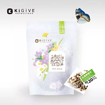 【KiGiVE】花現幸福-金盞檸檬草 20入袋裝