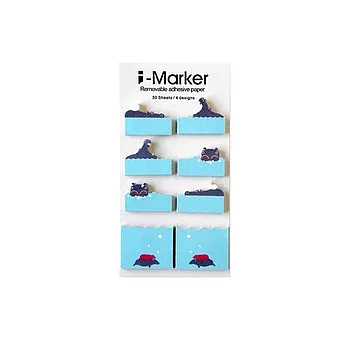 iMaker手帳便利貼/河馬