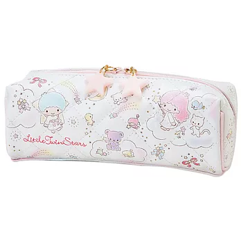 Sanrio 雙星仙子沐浴彩虹系列PU皮革筆袋