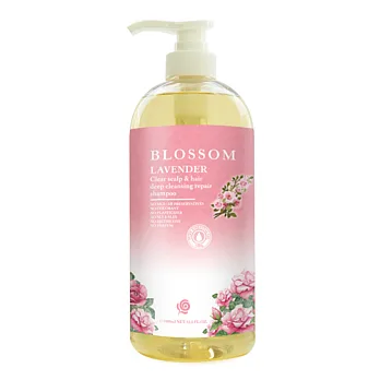 【BLOSSOM】玫瑰植萃修護潤澤養髮精華洗髮精(1000ML/瓶)
