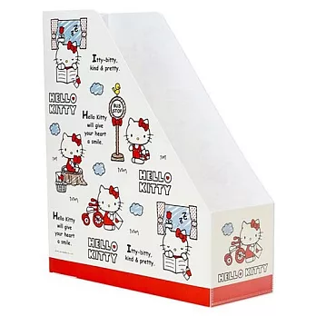 Sanrio HELLO KITTY塑膠A4文件收納盒(生活)