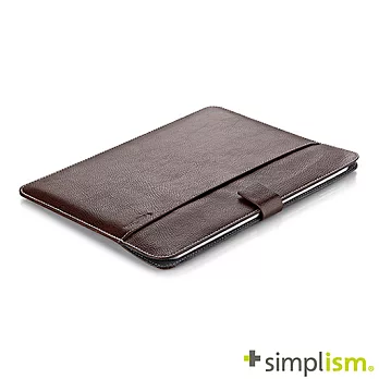 Simplism iPad Air2 皮革收納袋咖啡