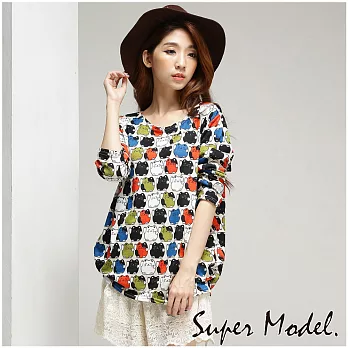 【名模衣櫃】磨毛韓系上衣組-共15款 (適穿M-XXL)FREE招財貓