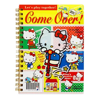 Sanrio HELLO KITTY雜誌風系列B6線圈筆記本