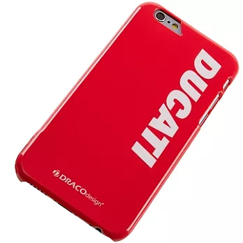 DRACOdesign x DUCATI iPhone 6 Plu(5.5)聯名超薄背蓋保護殼紅/Ducati盾牌