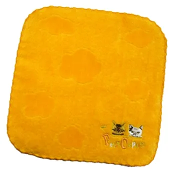 petit copain ,日本米田民穗刺繡小手帕_Orange