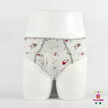 【anny pepe】男童鬥牛犬三角褲 _美國精梳棉110灰