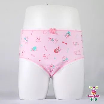 【Anny pepe】女童鬥牛犬三角褲_美國精梳棉100粉