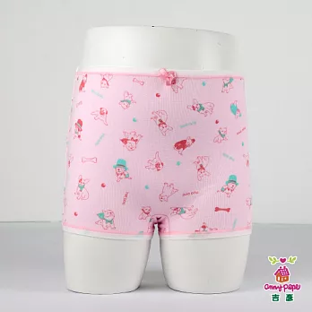 【Anny pepe】女童鬥牛犬四角褲_美國精梳棉130粉