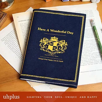 uhplus League {Wonderful Day}- 學院B6布手帳(Blue)