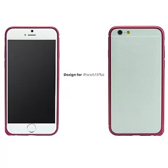 iPhone 6 PLUS 輕量化鋁合金保護框 魔力紅