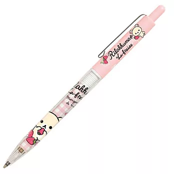 San-X 拉拉熊巴黎草苺系列自動鉛筆。粉