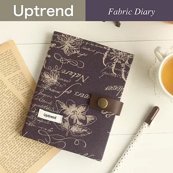 Uptrend Fabric Diary 布手帳│秘密花園