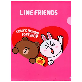 【LINE FRIENDS】新潮文件夾(LOVE)