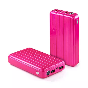 繽紛世界 20000+型 行動電源(三洋電芯)桃紅