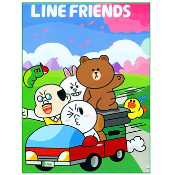 【LINE FRIENDS】新潮文件夾(郊遊)