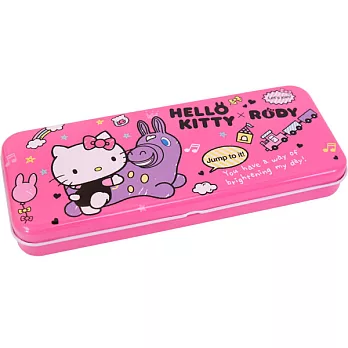 【Hello Kitty】寬雙層筆盒A