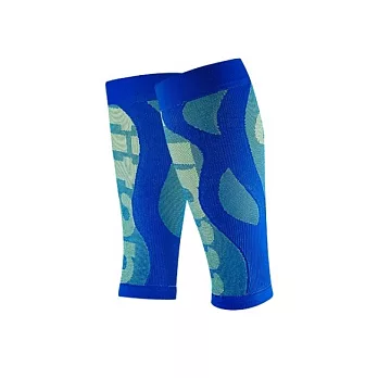 titan太肯 壓力小腿套 (男女適用、十歲以上年齡層皆適用)L寶藍色