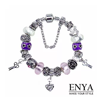 Enya★潘朵拉寶盒 天生浪漫手工串珠手環