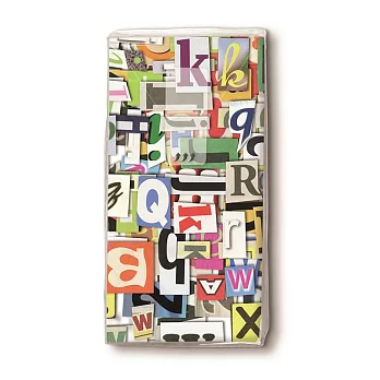 《Paper+Desing》紙手帕-Colourful letters色彩繽紛的信