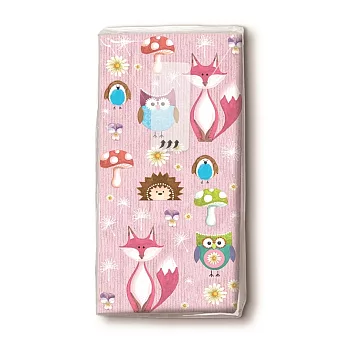 《Paper+Desing》紙手帕-Fox and friends狐狸與夥伴