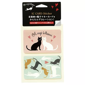 MARK’S_優雅貓咪悠遊卡貼(A)