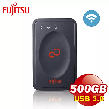 Fujitsu富士通 500GB USB 3.02.5吋 WI-FI 無線外接硬碟