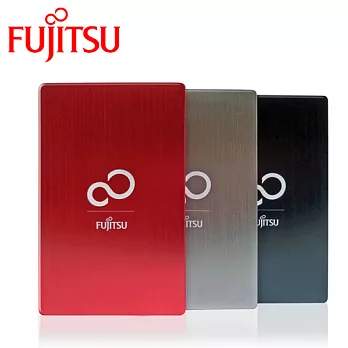 Fujitsu富士通 2.5吋 500GB USB3.0 7mm 髮絲紋外接硬碟尊貴黑
