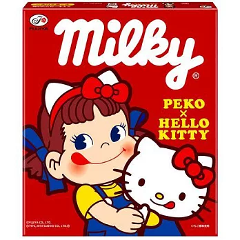 日本【不二家】Peko&KT牛奶糖-草莓&牛奶(盒裝)