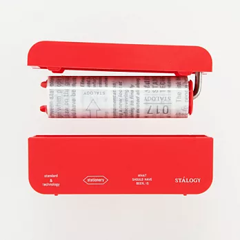 【Stalogy】攜帶型螢幕可撕式清潔滾輪(red)