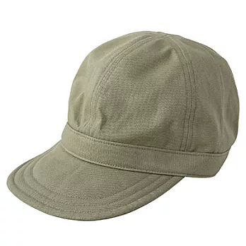 [MUJI 無印良品]棉質棒球帽卡其