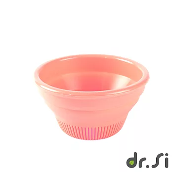 【Dr.Si】安全攜帶矽膠摺疊碗(紅)
