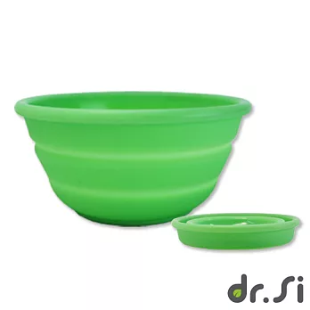 【Dr.Si】矽膠摺疊碗(綠)